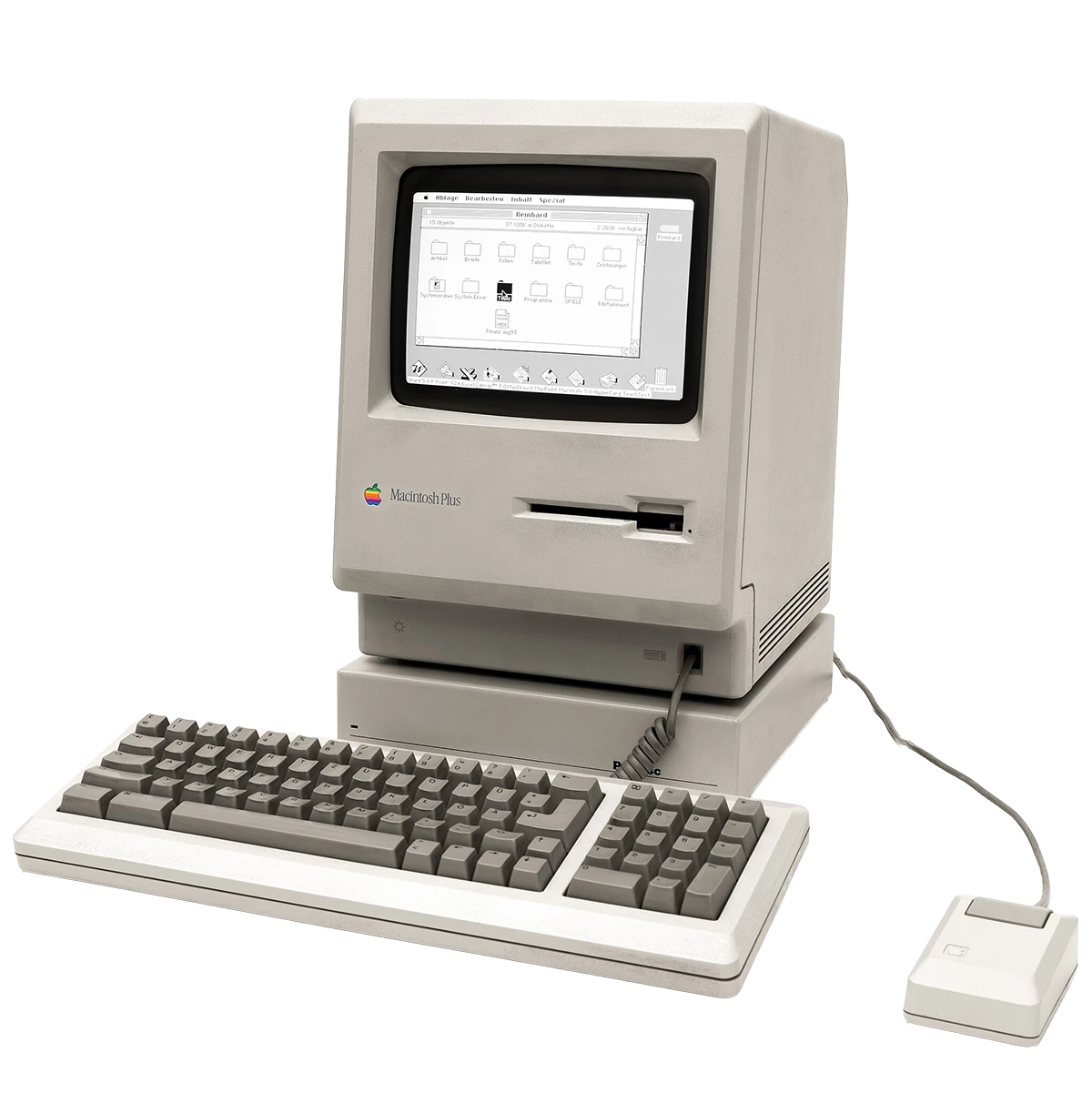 Den originale Apple Macintosh.