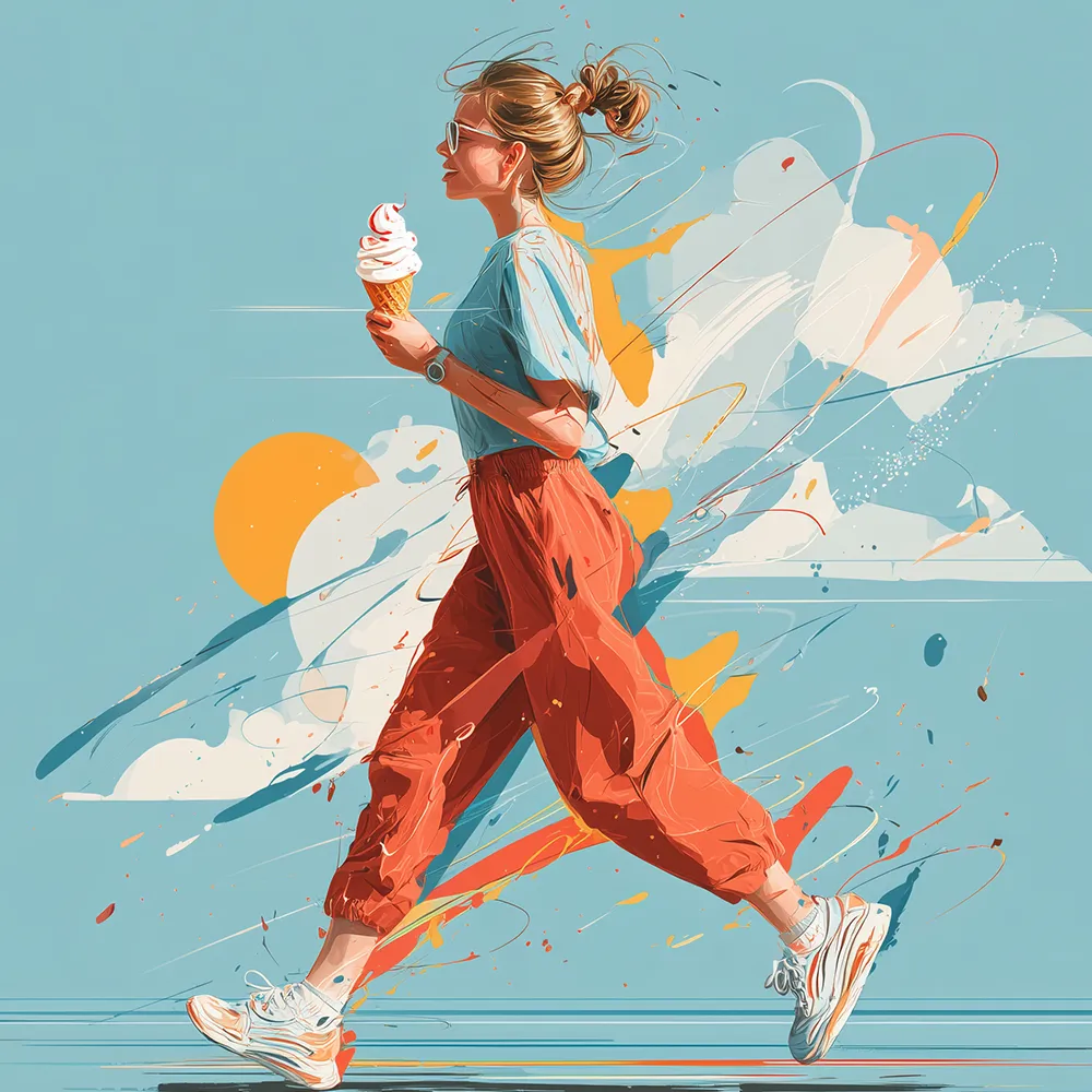 AI-generert illustrasjon uten fokus på realisme